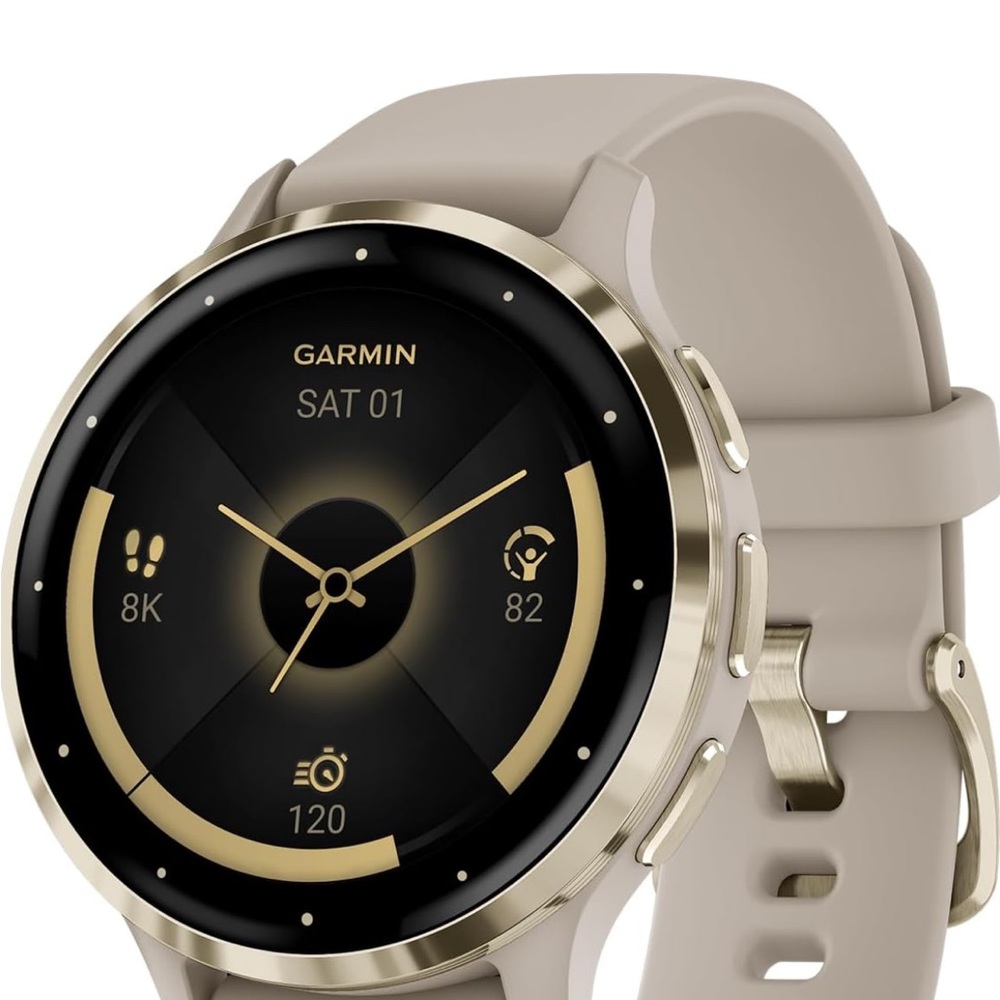 EUC! Garmin Venu 3s - French Grey